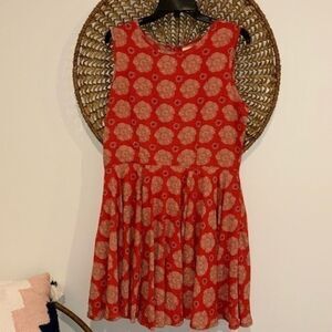 Maison Jules orange dress size XLarge